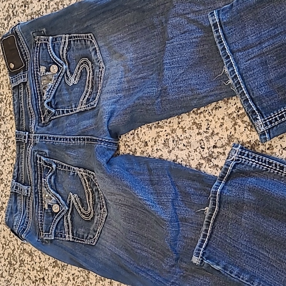 Women's Silver Suki Jeans 33x31